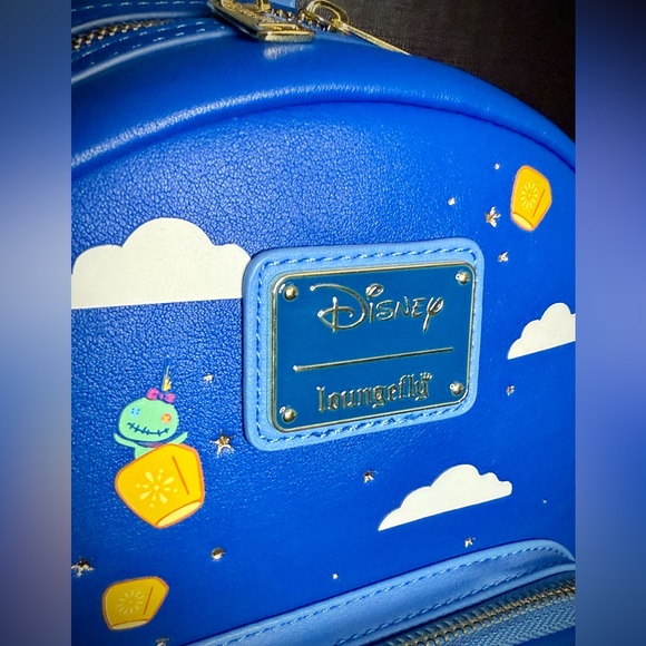 Loungefly Disney Lilo and Stitch Lanterns Mini Backpack Exclusive - Picture 4 of 8